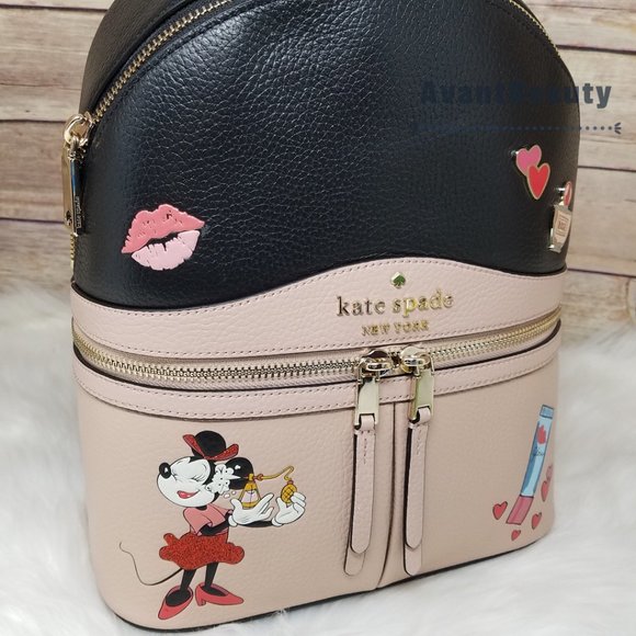 Kate Spade KSNY Minnie Mouse Backpack Pale Vellum main image 12